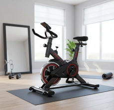 Portable Spin Bike with Workout Sensors, Adjustable Seat & Transport Wheels - Supports up to 100kg — WIMU Kitchen Nairobi — Kenya · WIMU Kitchen