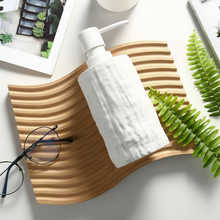 Stone Textured Soap Dispenser - Minimalist Refillable Pump Dispenser — WIMU Kitchen Nairobi — Kenya · WIMU Kitchen