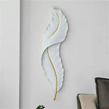Feather Wall Art with Back Lights — Kenya · WIMU Kitchen