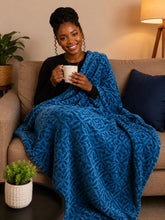 Textured Fleece Blanket – Soft Plush 200×230cm Throw (6 Colours) — WIMU Kitchen Nairobi — Kenya · WIMU Kitchen