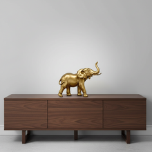 Golden Elephant Figurine – Mirror Gold Resin Statue for Home, Office & Reception Décor — WIMU Kitchen Nairobi — Kenya · WIMU Kitchen