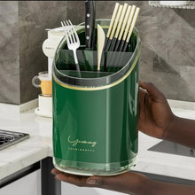 Green Acrylic Cutlery Organiser - Nairobi, Kenya — view 3 — Kenya · WIMU Kitchen