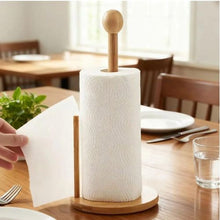 Bamboo Paper Towel Holder — WIMU Kitchen Nairobi — Kenya · WIMU Kitchen