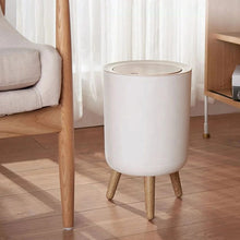 Round Trash Can with Press-Open Lid - Nairobi — view 2 — Kenya · WIMU Kitchen