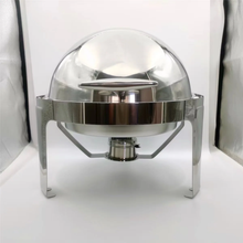 Round Chaffing Dish (Without Window) (view 2) — Kenya · WIMU Kitchen