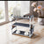 3 Tier Aluminium Dish Drying Rack with Drainer Board, Utensil and Cup Holders — WIMU Kitchen Nairobi