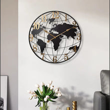 World Map Quartz Wall Clock — Kenya · WIMU Kitchen