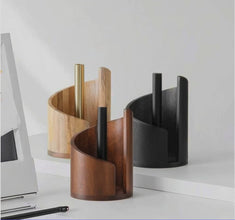 Minimalist Wooden Countertop Kitchen Tissue Holder - Paper Towel Stand — WIMU Kitchen Nairobi — Kenya · WIMU Kitchen