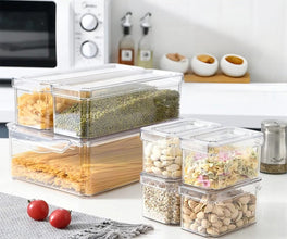 7 Piece Acrylic Stackable Fridge Organiser Set for Kitchen & Refrigerator Storage — WIMU Kitchen Nairobi — Kenya · WIMU Kitchen