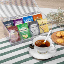 Acrylic Tea Bag Organizer with Cover & Divider Compartments — WIMU Kitchen Nairobi — Kenya · WIMU Kitchen