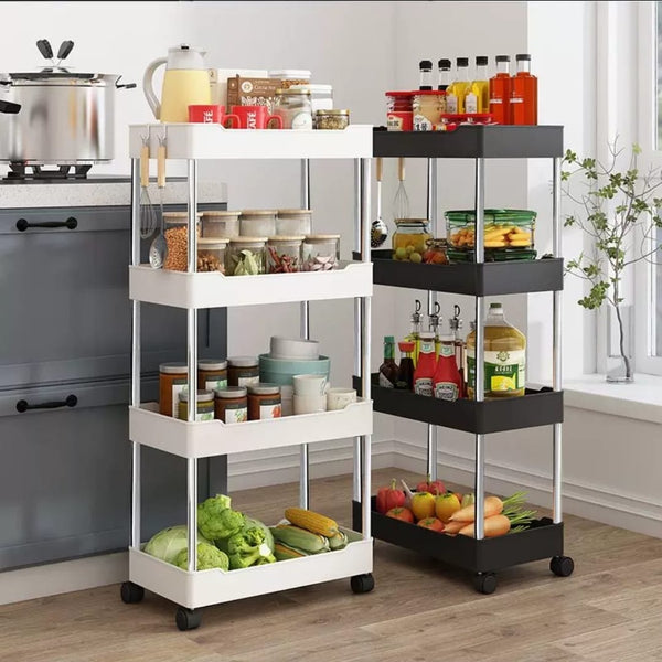 4-Layer Rolling Storage Rack with Wheels — WIMU Kitchen Nairobi — Kenya · WIMU Kitchen Nairobi