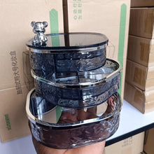 Rotating Acrylic Jewellery Organiser – 360° Makeup & Jewellery Storage Display — WIMU Kitchen Nairobi — Kenya · WIMU Kitchen