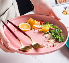 Restaurant-Worthy Nordic Ceramic Dinner Plates for Everyday Elegance — WIMU Kitchen Nairobi — Kenya · WIMU Kitchen