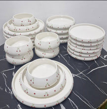 24-Piece Ceramic Dinner Set – Minimalist Coordinated Dinnerware (4 Designs) — WIMU Kitchen Nairobi — Kenya · WIMU Kitchen