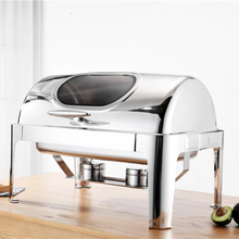 Roll Top Chaffing Dish(With Window) — Kenya · WIMU Kitchen