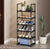 6 Tier Shoe Rack - Steel Frame Vertical Shoe Storage for Entryways and Closets — WIMU Kitchen Nairobi