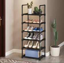 6 Tier Shoe Rack - Steel Frame Vertical Shoe Storage for Entryways and Closets — WIMU Kitchen Nairobi — Kenya · WIMU Kitchen