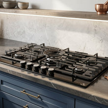 TLAC 90cm Gas on Glass Hob with Central Wok Burner TGH9024BG — Kenya · WIMU Kitchen