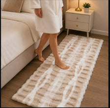 Faux Fur Bubble Velvet Floor Mat 60 x 180cm - Nairobi — view 6 — Kenya · WIMU Kitchen
