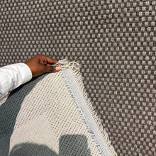 Fuwwa Greige Dotted Diamond Framed Rug, 3 Sizes — view 4 — Kenya · WIMU Kitchen