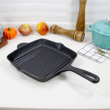 26cm Cast Iron Grill Skillet (view 2) — Kenya · WIMU Kitchen