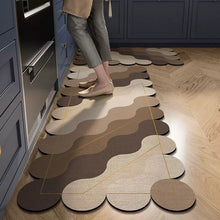 2 Piece Absorbent Kitchen Floor Mat Set, Non-Slip — view 2 — Kenya · WIMU Kitchen