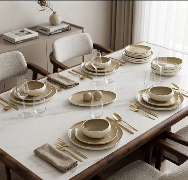 27-Piece Ceramic Dinner Set – Minimalist Coordinated Dinnerware (3 Designs) — WIMU Kitchen Nairobi — Kenya · WIMU Kitchen Nairobi
