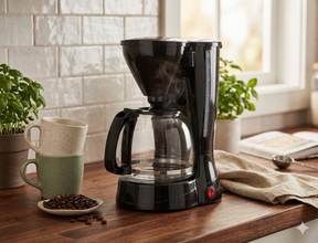 TLAC Coffee Maker 800W CM123A Glass Carafe Coffee Machine TLHA0163 — Kenya · WIMU Kitchen