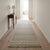 Oriental Weavers Kemet Horizontal Stripe Corridor Runner Rug in Beige and Grey with Fringe, 3m or 4m — WIMU Kitchen Nairobi