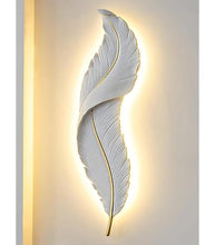 Feather Wall Art with Back Lights — Kenya · WIMU Kitchen