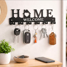 Black Metal Wall-Mounted Key Holder — WIMU Kitchen Nairobi — Kenya · WIMU Kitchen