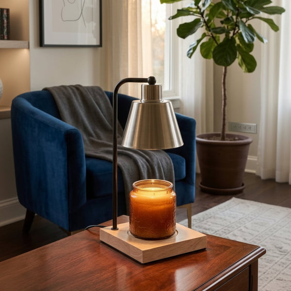 Candle Warmer Lamp – Marble, Wood, Black & Silver Finishes — WIMU Kitchen Nairobi — Kenya · WIMU Kitchen Nairobi
