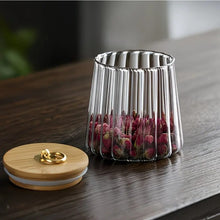 Glass Storage Jar with Bamboo Lid — WIMU Kitchen Nairobi — Kenya · WIMU Kitchen