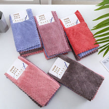 5Pcs Coral Fleece Dishcloth Set — Kenya · WIMU Kitchen