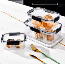 Airtight Acrylic Food Storage Containers with 4-Side Locking Lids — WIMU Kitchen Nairobi — Kenya · WIMU Kitchen