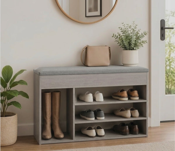Entryway Shoe Rack Bench with Boot Storage, 80 x 30 x 51cm — WIMU Kitchen Nairobi — Kenya · WIMU Kitchen Nairobi