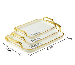 3-in-1 Luxury Serving Tray Set — Kenya · WIMU Kitchen