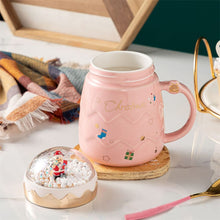 Ceramic Santa Christmas Cup with Lid, Gift Boxed — view 5 — Kenya · WIMU Kitchen