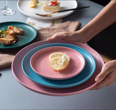 Restaurant-Worthy Nordic Ceramic Dinner Plates for Everyday Elegance — WIMU Kitchen Nairobi — Kenya · WIMU Kitchen