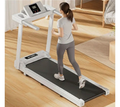 Foldable Walking Pad Treadmill with Bluetooth, Manual Incline & Safety Hand Bar - Black or White — WIMU Kitchen Nairobi — Kenya · WIMU Kitchen