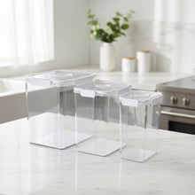 3 Piece Acrylic Airtight Storage Set 6.5L, 4L, 2L — view 3 — Kenya · WIMU Kitchen