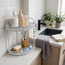 2 Tier Corner Storage Rack, Black or White — WIMU Kitchen Nairobi — Kenya · WIMU Kitchen