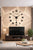 3D Large Roman Numeral Acrylic Wall Clock with Pendulum