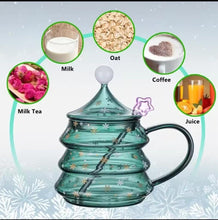 Christmas Snowflake Glass Cup Gift Set, 400ml — view 4 — Kenya · WIMU Kitchen