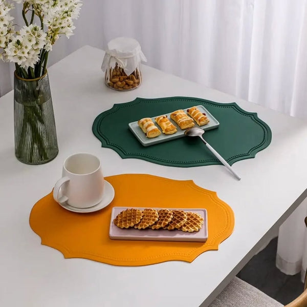 Nordic Leather Anti-Slip Table Mats – Set of 6 — Kenya · WIMU Kitchen Nairobi