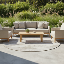 Oria Round Triangle Geometric Rug 160cm / 200cm — view 2 — Kenya · WIMU Kitchen