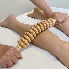 Curved Wood Massage Roller Stick for Maderoterapia, Body Sculpting & Relaxation — WIMU Kitchen Nairobi — Kenya · WIMU Kitchen
