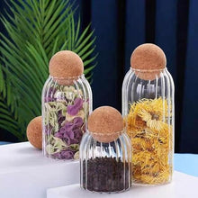 Glass Storage Jar with Bamboo Lid - Clear Pantry Jar in Multiple Sizes — WIMU Kitchen Nairobi — Kenya · WIMU Kitchen