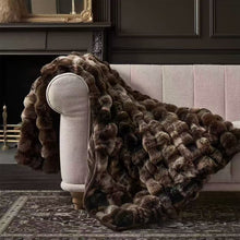 Luxury Faux Fur Throw Blanket – Soft Plush 200×230cm Bed & Sofa Throw — WIMU Kitchen Nairobi — Kenya · WIMU Kitchen