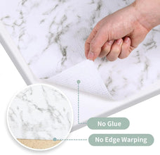 Marbled Shelf & Drawer Liner 45 x 400cm, Oil-Proof — view 3 — Kenya · WIMU Kitchen